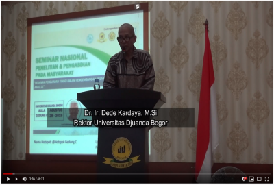 Seminar Nasional Universitas Djuanda Bogor (SEMNAS UNIDA) 2019