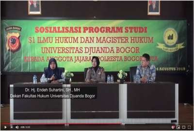 Sosialisasi UNIDA di POLRESTA Bogor Kota