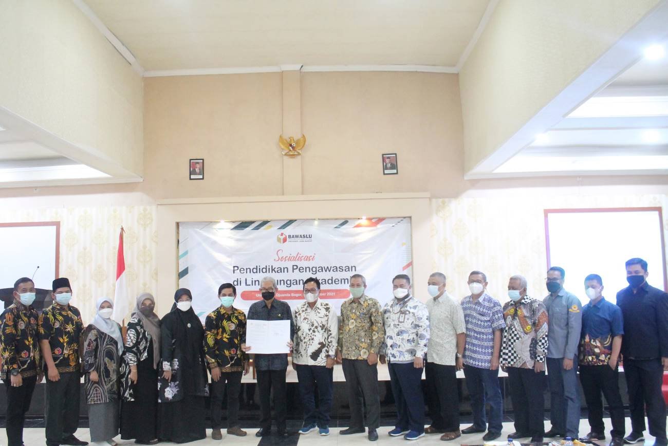 UNIDA Bogor dan Bawaslu Kabupaten Bogor Jalin Kerja sama, Tingkatkan Edukasi Pengawasan Partisipatif