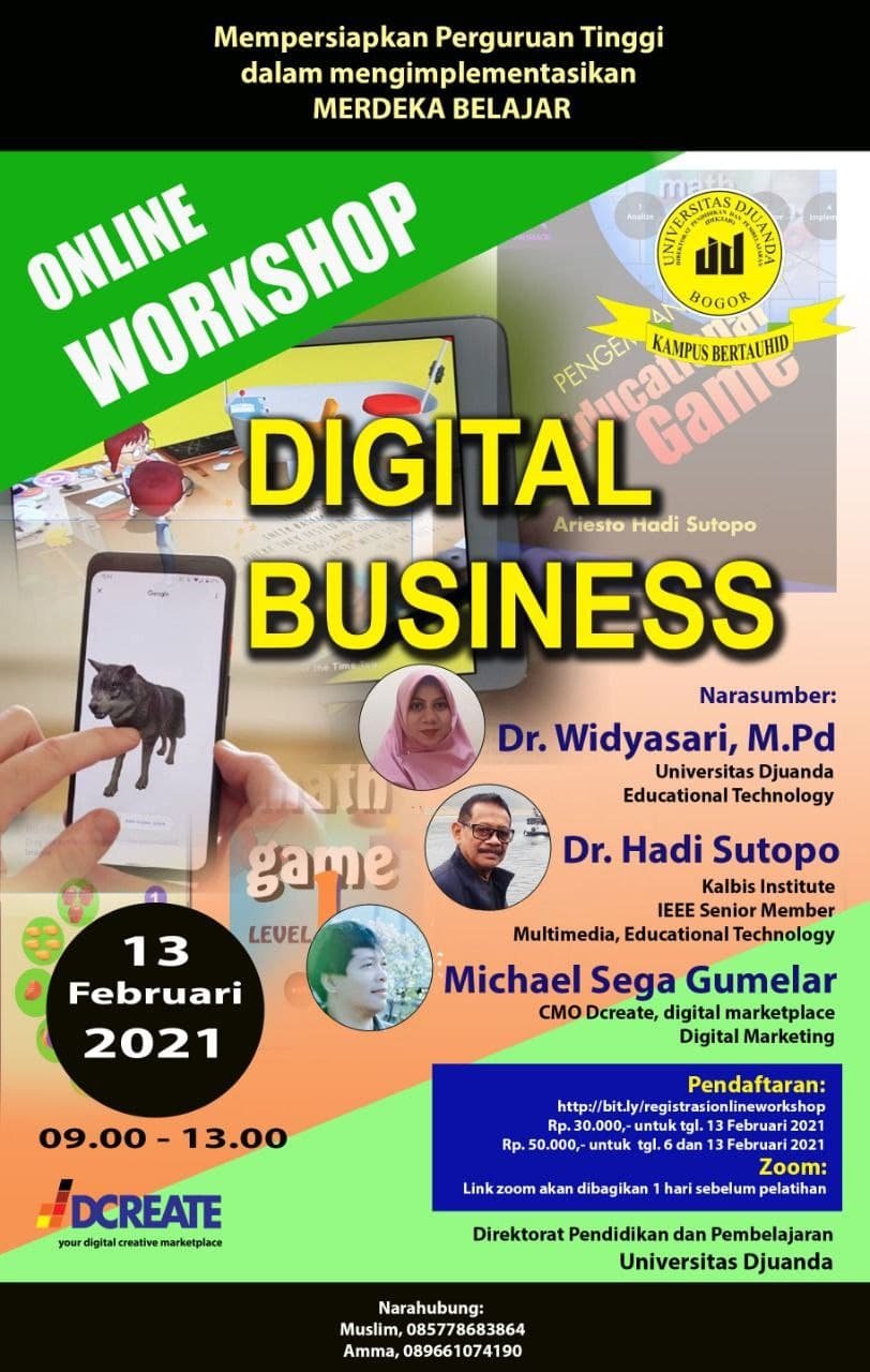 Online Workshop - Digital Business
